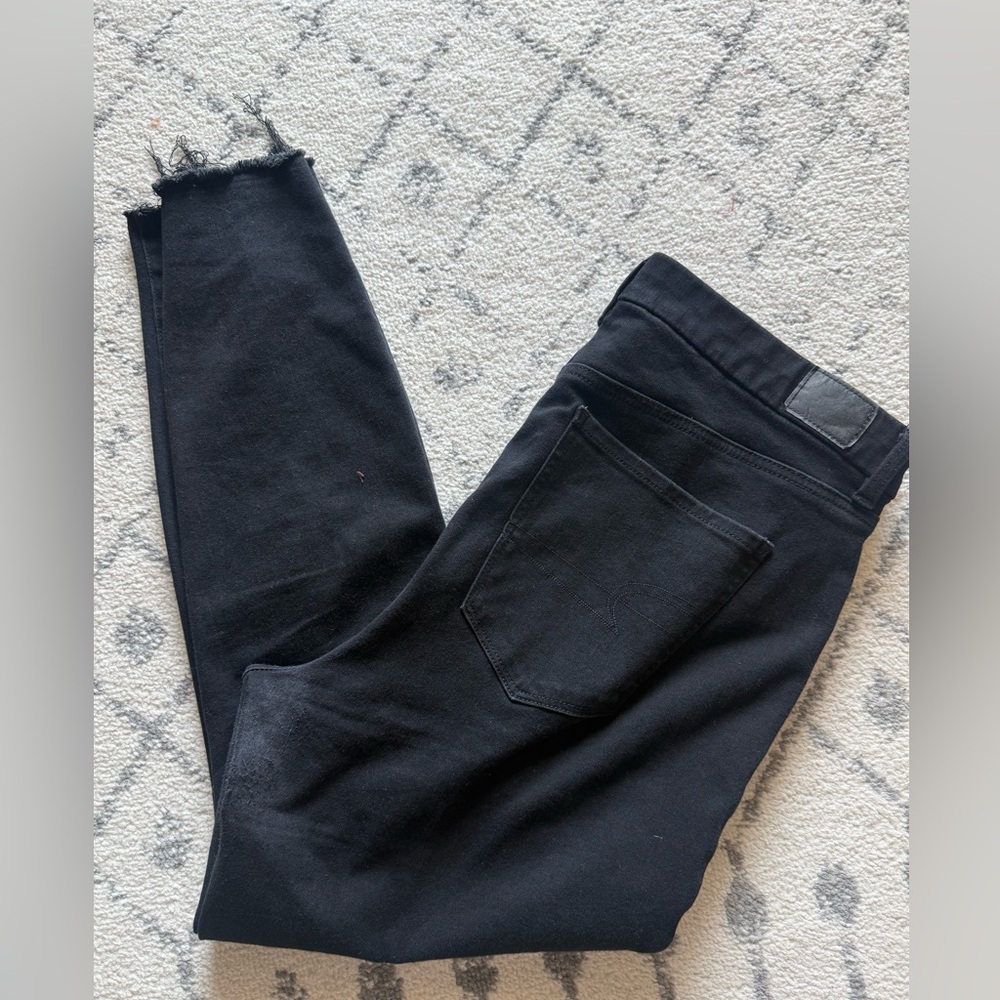 American Eagle Outfitters Black Women's Dream Jean Skinny Distressed